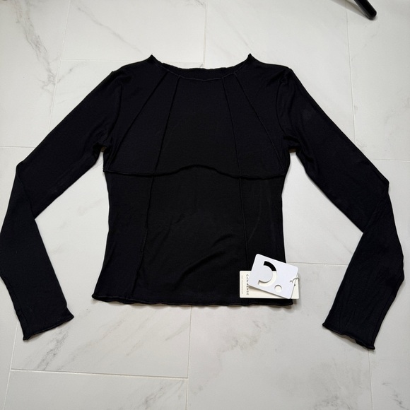 Commense Tops - Black Long Sleeve Women's Top Sz M NWT